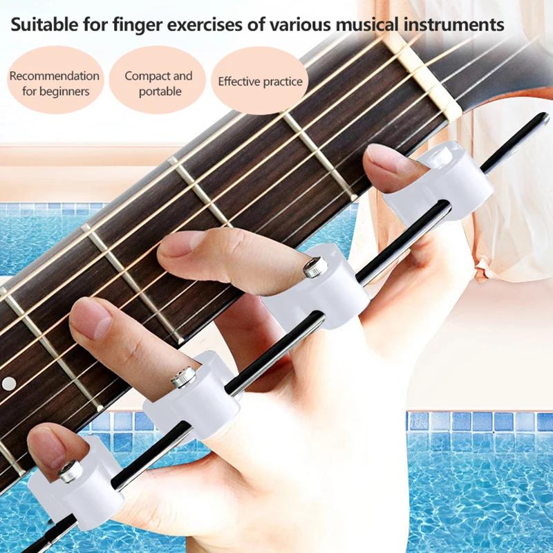 Adjustable Finger Expander Guitar Training Span Trainer Finger Solid Color For Musical Instrument